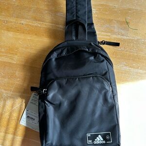 Adidas Black Crossbody Bag Sleek Durable Design